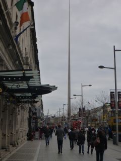 O'Connell street und Spire