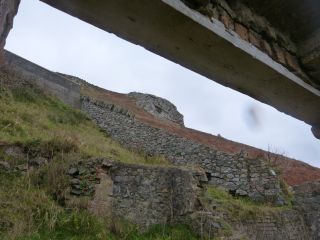 Felsen am Hang