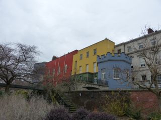 Dublin Caslte von hinten