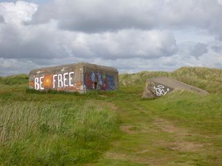 Der Bunker von vorn