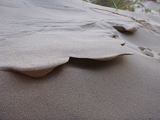 Schne Sandformation