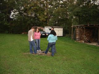 Mane, Andy, Sandra und Eri