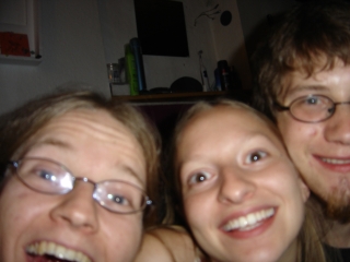 Toni, Bjrn und ich