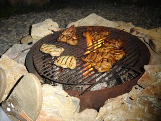 Fleisch auf dem Grill