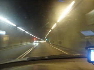 Im Gotthard-Tunnel