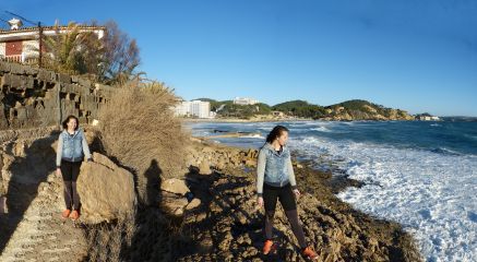 Anette am Strand