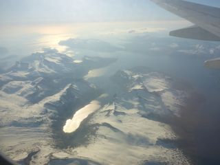 Aussicht aus dem Flugzeug