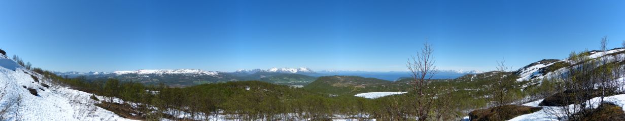 Blick auf Harstad