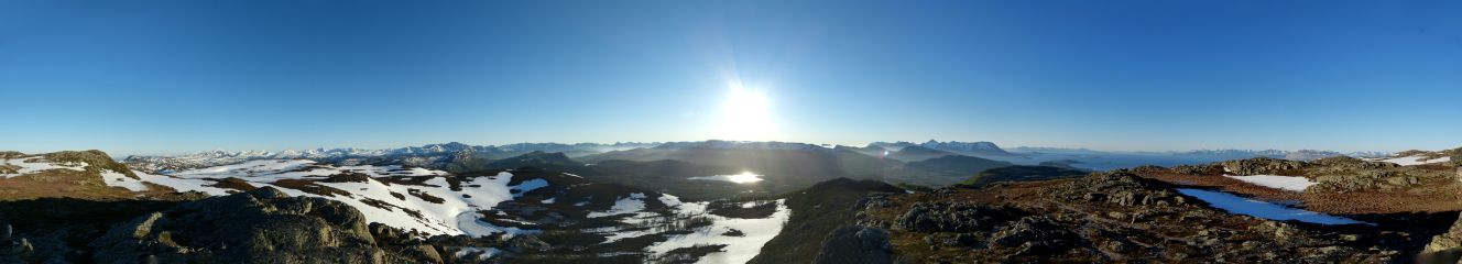 Blick auf Harstad