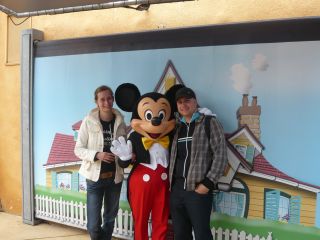 Roland und Marion mit Mickey