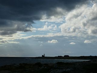 Regenwolken ziehen heran