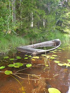 Altes Ruderboot