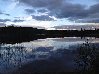 Abendstimmung am See