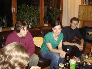 Solveig, ich, Anne und Martin