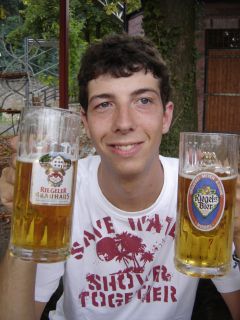 Jan mit Bier